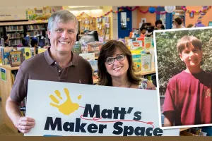 The Conovers at the Makerspace