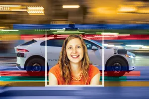 Megan Neese and autonomous car