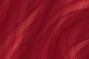 Red Tartan Wave